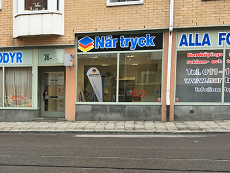 Bild3 av fasaden från Närtryck